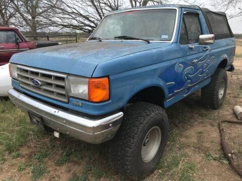 1988 Ford Bronco for sale at STREET DREAMS TEXAS in Fredericksburg TX