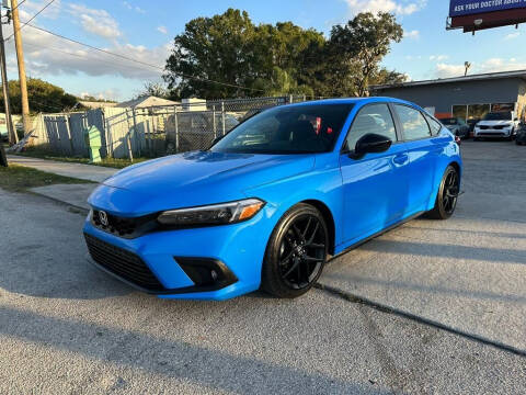 2022 Honda Civic for sale at P J Auto Trading Inc in Orlando FL