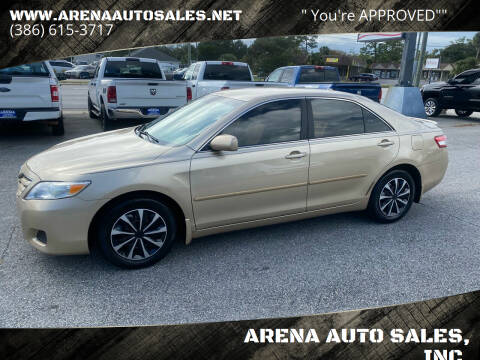 2010 Toyota Camry for sale at ARENA AUTO SALES,  INC. in Holly Hill FL