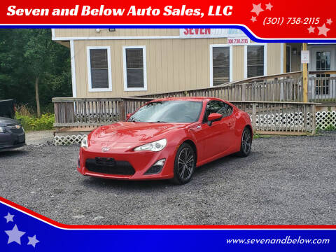 2013 Scion FR-S for sale at Seven and Below Auto Sales, LLC in Rockville MD