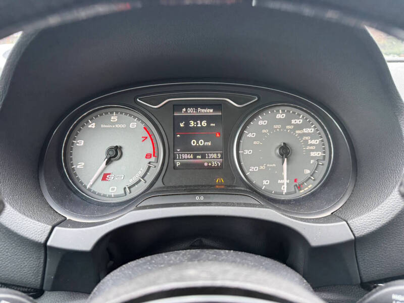 2015 Audi S3 2.0T quattro Prestige