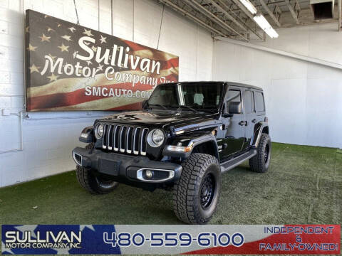 2020 Jeep Wrangler Unlimited for sale at SULLIVAN MOTOR COMPANY INC. in Mesa AZ