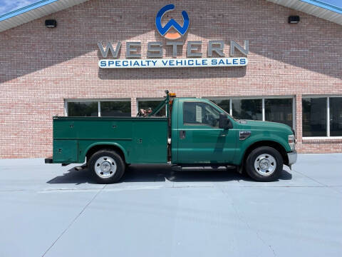 2009 Ford F250 Service Truck for sale at Western Specialty Vehicle Sales in Braidwood IL