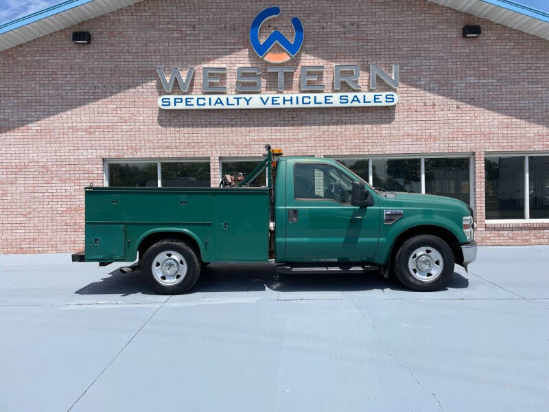 2009 Ford F250 Service Truck for sale at Western Specialty Vehicle Sales in Braidwood IL