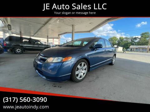 2006 Honda Civic for sale at JE Auto Sales LLC in Indianapolis IN