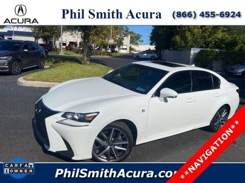 2017 Lexus GS 350 for sale at PHIL SMITH AUTOMOTIVE GROUP - Phil Smith Acura in Pompano Beach FL