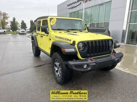 2022 Jeep Wrangler Unlimited for sale at Williams Brothers Pre-Owned Clinton in Clinton MI