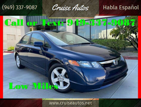 2006 Honda Civic for sale at Cruise Autos in Corona CA