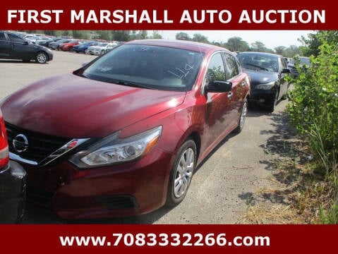 2017 Nissan Altima for sale at First Marshall Auto Auction in Harvey IL