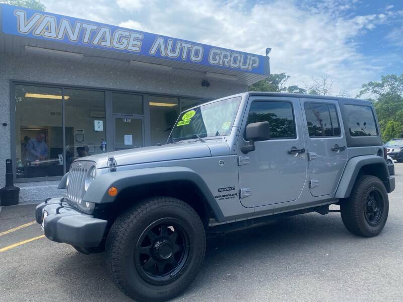 2016 Jeep Wrangler Unlimited for sale at Leasing Theory in Moonachie NJ