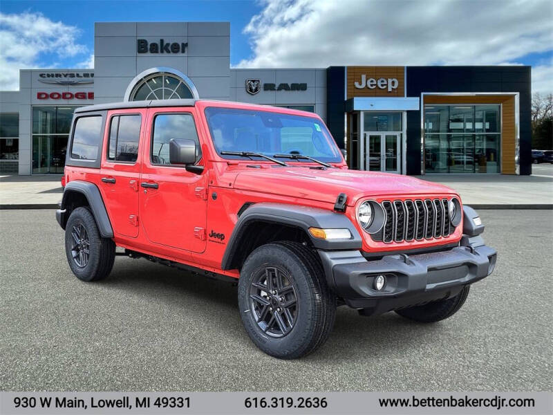 2025 Jeep Wrangler for sale at Baker Chrysler Dodge Jeep Ram in Lowell MI