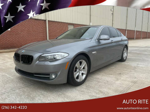 2012 BMW 5 Series for sale at Auto Rite in Bedford Heights OH