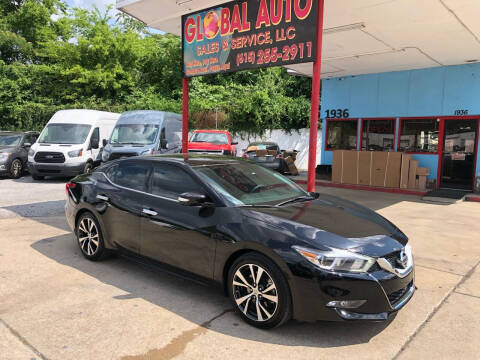 2017 Nissan Maxima for sale at Global Auto Sales and Service in Nashville TN