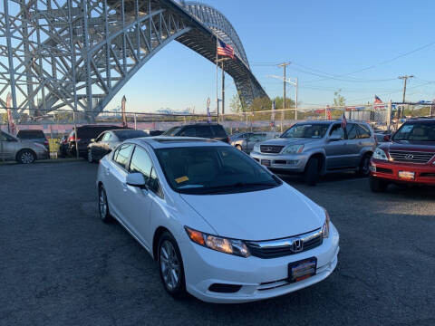 2012 Honda Civic for sale at Zack & Auto Sales LLC in Staten Island NY