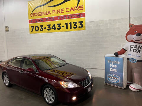 2007 Lexus ES 350 for sale at Virginia Fine Cars in Chantilly VA