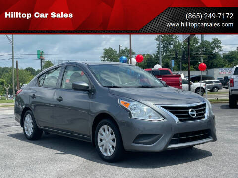 2016 Nissan Versa for sale at Hilltop Car Sales in Knoxville TN