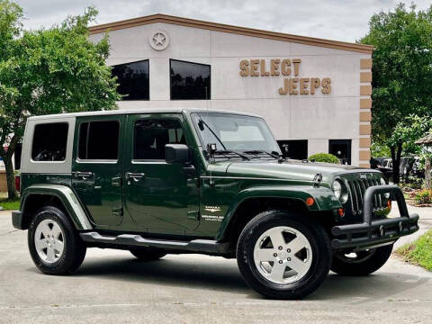 2008 Jeep Wrangler Unlimited for sale at SELECT JEEPS INC in League City TX