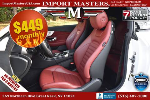 2021 Mercedes-Benz C-Class for sale at Import Masters in Great Neck NY