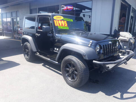 2008 Jeep Wrangler for sale at Low Auto Sales in Sedro Woolley WA