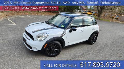 2012 MINI Cooper Countryman for sale at Carlot Express in Stow MA