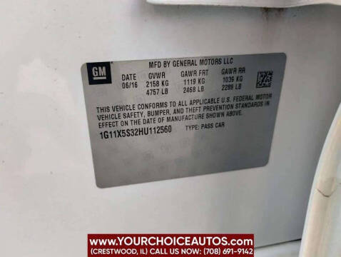 2017 Chevrolet Impala LS Fleet