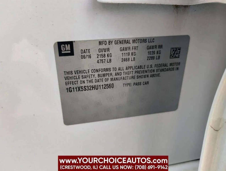 2017 Chevrolet Impala LS Fleet