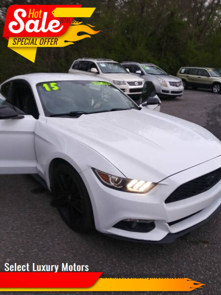 2015 Ford Mustang for sale at Select Luxury Motors in Cumming GA