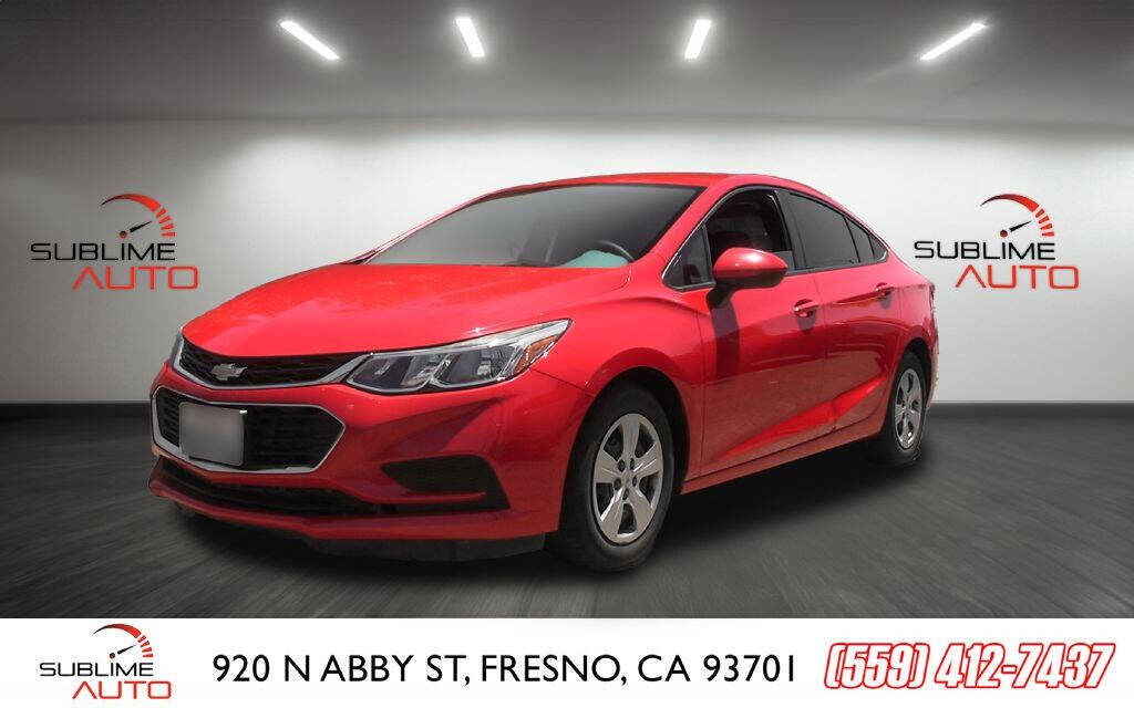 2017 Chevrolet Cruze for sale at SUBLIME AUTO in Fresno, CA