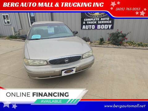 1998 Buick Century for sale at BERG AUTO MALL & TRUCKING INC in Beresford SD