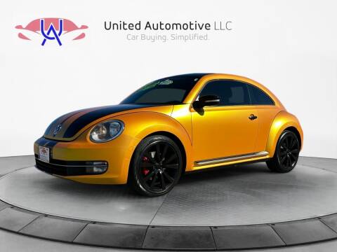 2012 Volkswagen Beetle for sale at UNITED AUTOMOTIVE in Denver CO