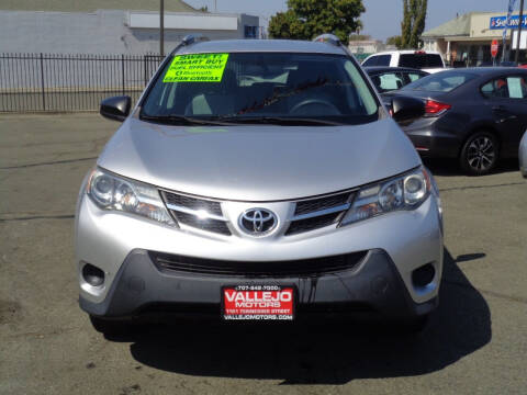 2014 Toyota RAV4 for sale at Vallejo Motors in Vallejo CA