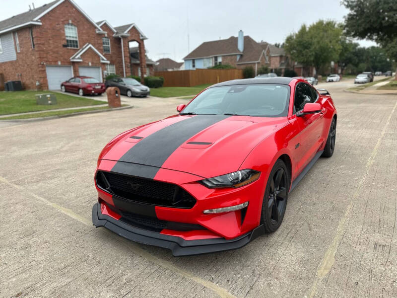 Used 2018 Ford Mustang GT Premium with VIN 1FA6P8CF7J5180656 for sale in Lewisville, TX