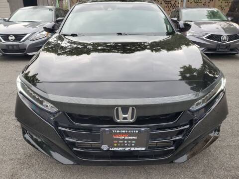 2020 Honda Accord for sale at LUXURY OF QUEENS,INC in Long Island City NY