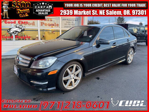 2012 Mercedes-Benz C-Class for sale at Good Cars Good People in Salem OR