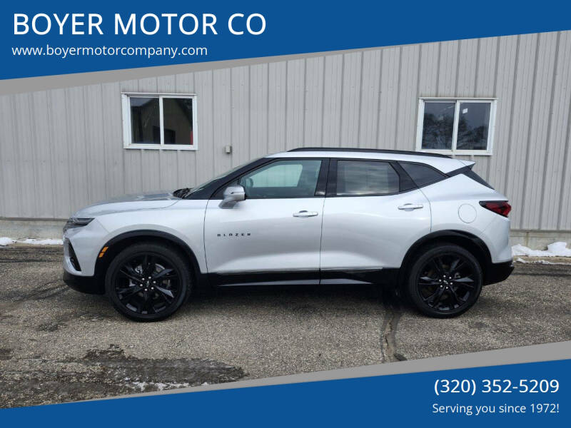 2022 Chevrolet Blazer for sale at BOYER MOTOR CO in Sauk Centre MN