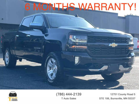 2018 Chevrolet Silverado 1500 for sale at T AUTO SALES LLC in Burnsville MN
