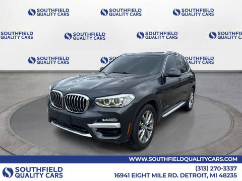 2018 BMW X3 for sale at SOUTHFIELD QUALITY CARS in Detroit MI