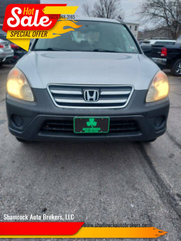 2006 Honda CR-V for sale at Shamrock Auto Brokers, LLC in Belmont NH