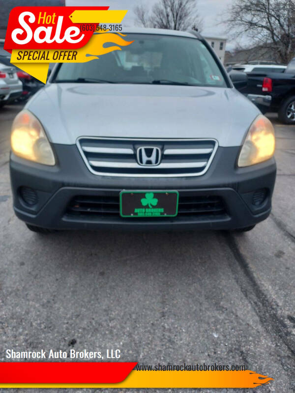 2006 Honda CR-V for sale at Shamrock Auto Brokers, LLC in Belmont NH