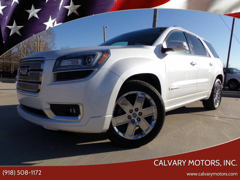 2016 GMC Acadia for sale at Calvary Motors, Inc. in Bixby OK