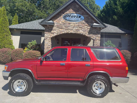1995 Toyota 4Runner for sale at Hoyle Auto Sales in Taylorsville NC