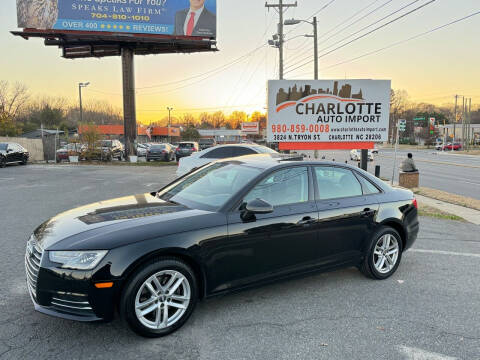 2017 Audi A4 for sale at Charlotte Auto Import in Charlotte NC