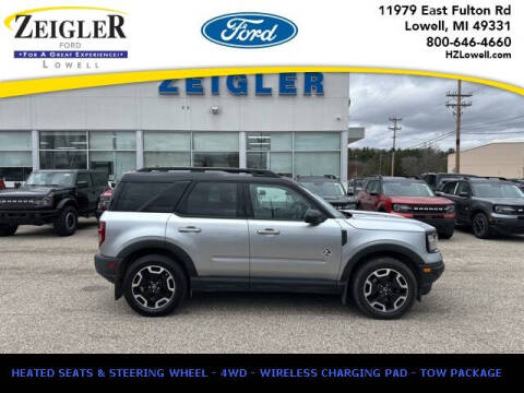 2022 Ford Bronco Sport for sale at Zeigler Ford of Plainwell in Plainwell MI