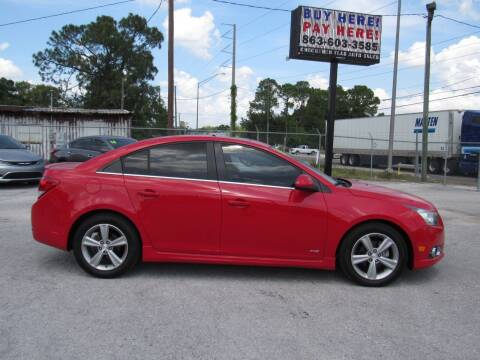2014 Chevrolet Cruze for sale at Checkered Flag Auto Sales in Lakeland FL