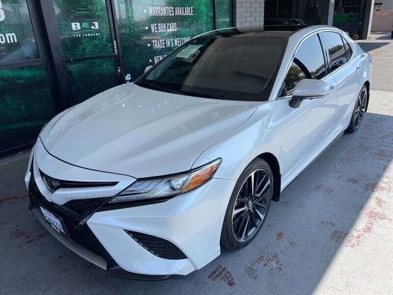 2018 Toyota Camry for sale at B & J Car Company in Orange, CA