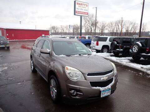 2012 Chevrolet Equinox for sale at Marty's Auto Sales in Savage MN