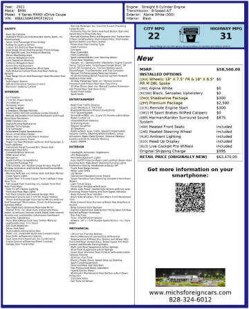 2021 BMW 4 Series M440i xDrive
