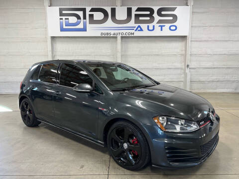 2017 Volkswagen Golf GTI for sale at DUBS AUTO LLC in Clearfield UT