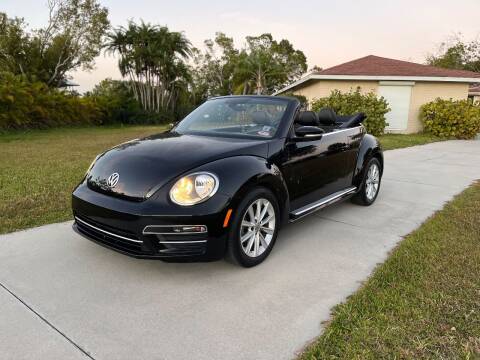 2017 Volkswagen Beetle Convertible for sale at Internet Motorcars LLC in Fort Myers FL