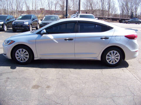 2018 Hyundai Elantra for sale at C and L Auto Sales Inc. in Decatur IL